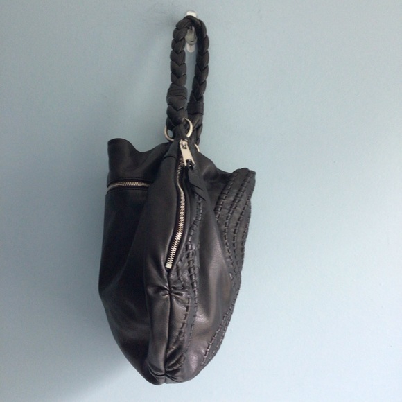 Kenar Leather Hobo Handbag - Picture 3 of 8